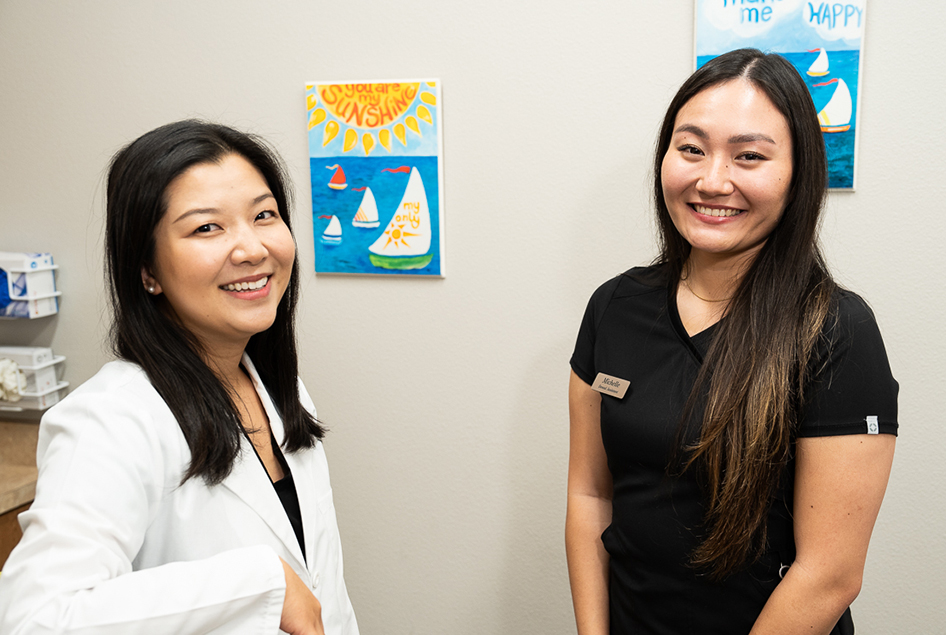 Happy staff at Red Rock Kids Dental